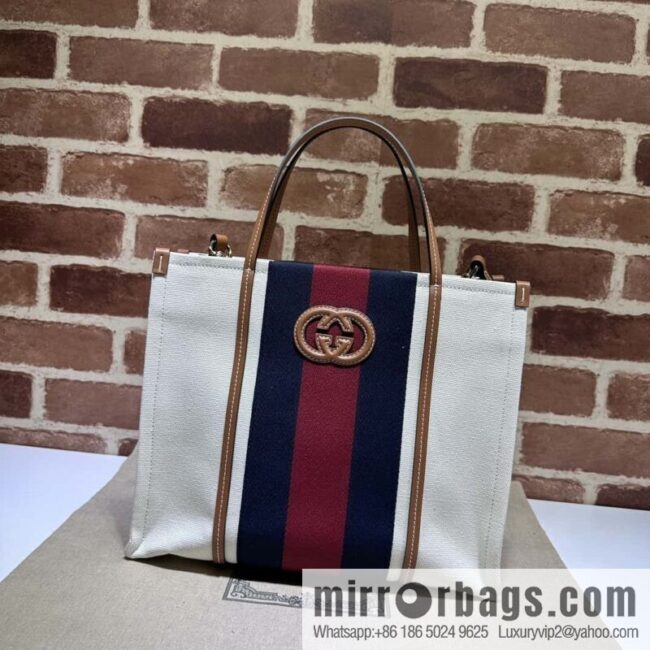 GUCCI SMALL INTERLOCKING G TOTE BAG 727728