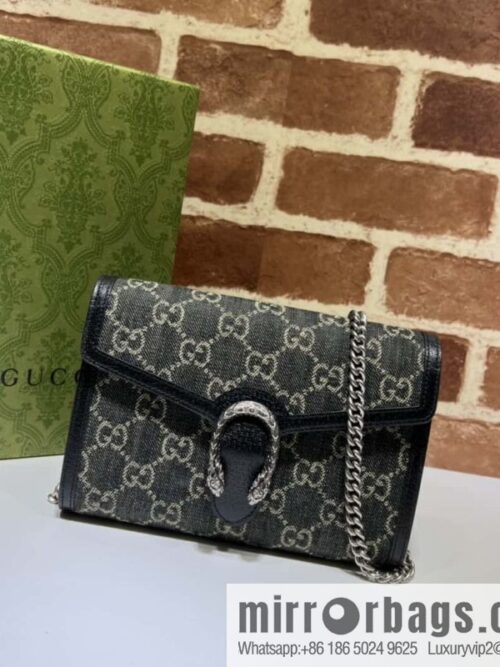wsxc1696267439281_0-800x800bbuh3q3oljs50115_20250718042501.jpg GUCCI Dionysus series mini chain strap handbag 401231g denim
