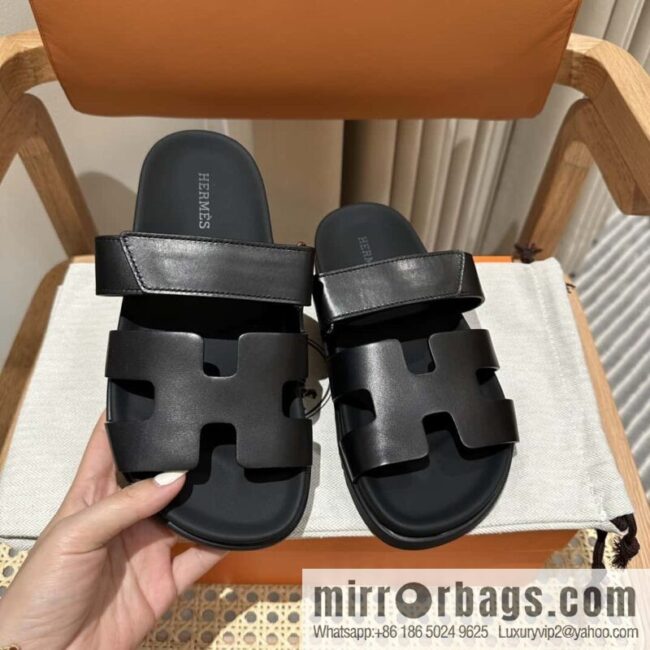 wsxc1696350174477_2-800x800hmveckfv2ew166009_20250705184632.jpg Hermès second uncle shoes 🐎🐎 plain black