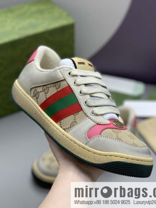 wsxc1696616639569_4-800x800srgluldhvlh162471_20250705165451.jpg Gucci Gucci, side striped webbing, women\'s small dirty shoes.