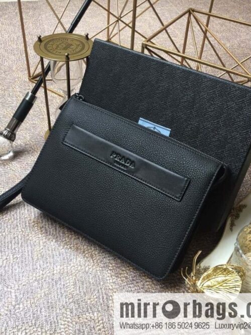PRADA imported suede pattern, full leather inside and outside, new handbag 001A