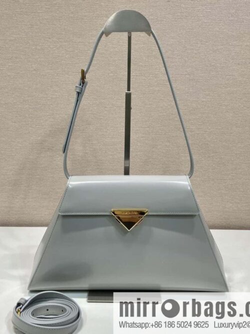 wsxc1696779094928_0-800x800wqwgrjv51pv47752_20250718035247.jpg PRADA imported glossy calfskin shoulder bag 1BD342 gray