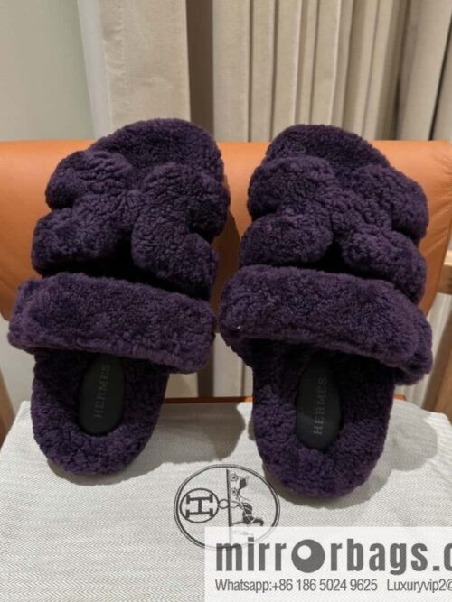 wsxc1697038385292_3-800x800ok0slbdtfyp161536_20250705161558.jpg Hermès plush second uncle shoes Chypre sandals