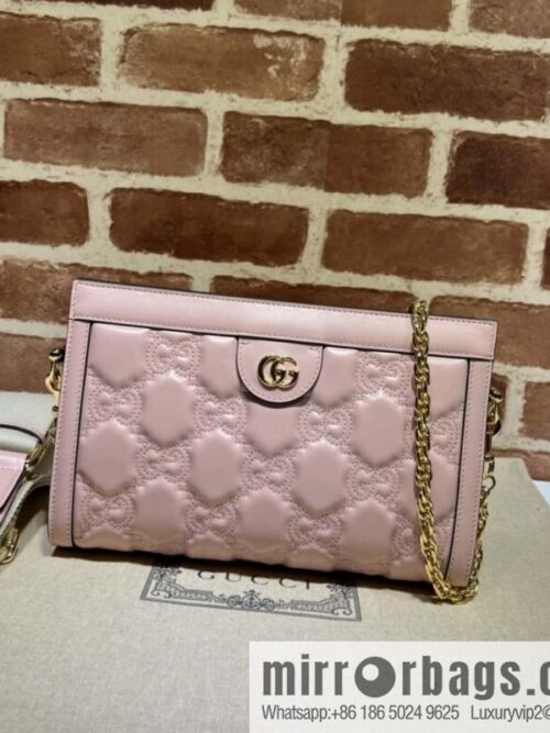 wsxc1697048881885_0-800x800uqjyonowsl445045_20250718031758.jpg GUCCI GG Matelassé leather (fabric) small handbag 702200 pink embroidered G