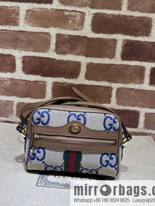 wsxc1697049459247_0-800x80042kbocz1ikj45023_20250718031741.jpg GUCCI Ophidia series GG mini handbag 517350 large G blue cloth
