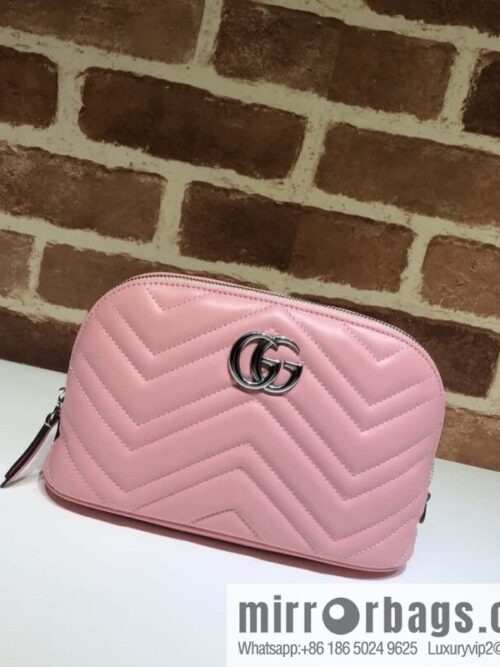 GUCCI GG MARMONT clutch bag 625690 Sakura powder
