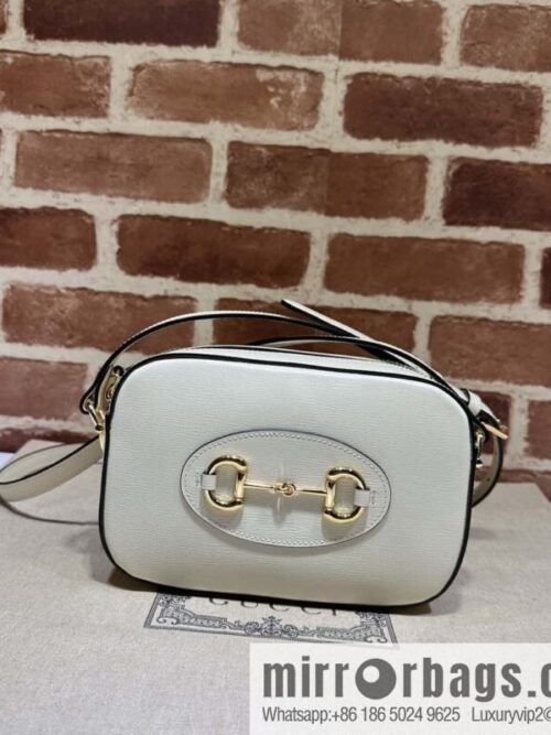 wsxc1697215444497_0-800x800hdea2pg3qh444821_20250718031508.jpg Gucci Horsebit 1955 series small shoulder backpack 760196 meters white full leather