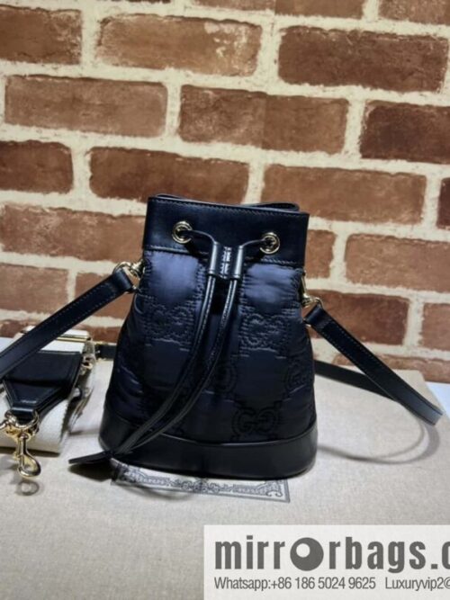 wsxc1697216172104_0-800x800zpbgbk1k04w44777_20250718031435.jpg GG Matelassé bucket bag 728231 g nylon