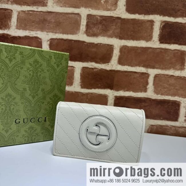 Gucci Blondie series wallet 760336 white
