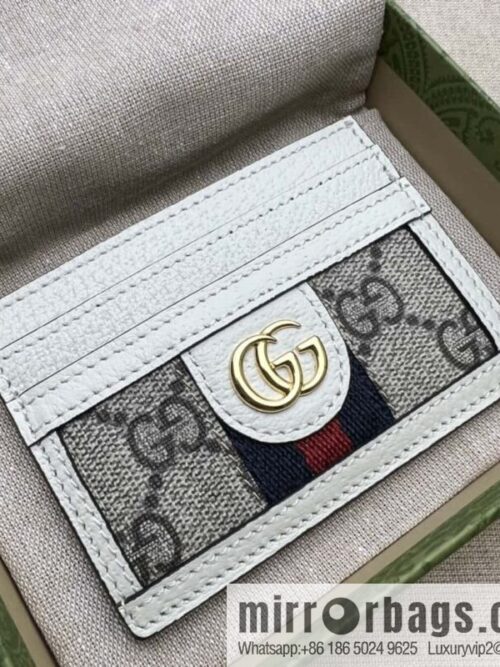 wsxc1697221635396_0-800x800ljvarux3ae044550_20250718031126.jpg Gucci Ophidia series GG card holder 523159 brown white