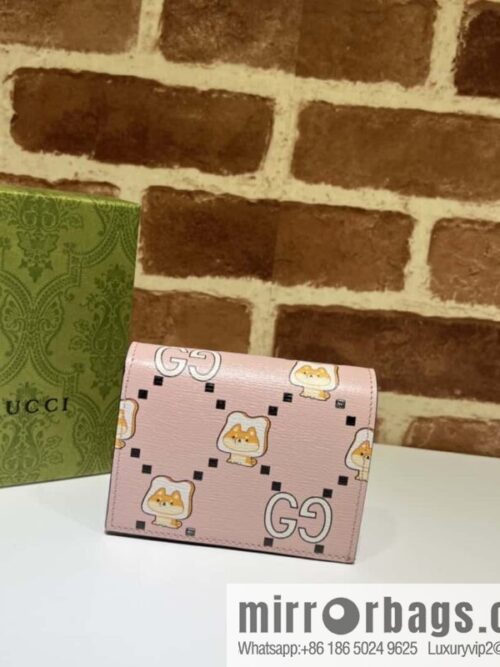 wsxc1697223559811_0-800x800xrov3jxlx5d44542_20250718031117.jpg Gucci GG animal printed card wallet 736784 pink