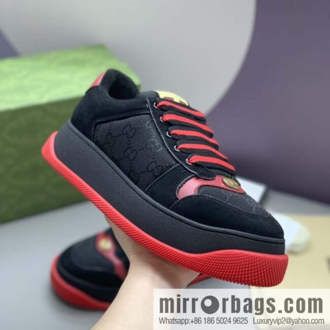 GUCCI couple thick-soled small dirty shoes