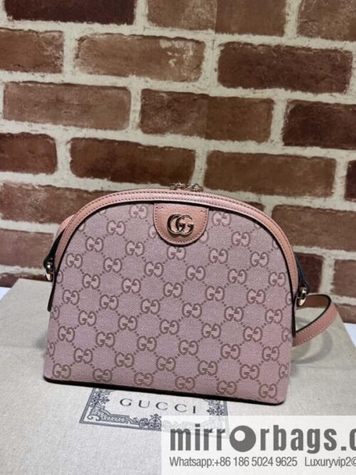 wsxc1697317863644_0-800x800bncbiyl2lm542933_20250718024659.jpg GUCCI Gucci Ophidia series small shoulder backpack 499621 pink cloth/pink pig pattern