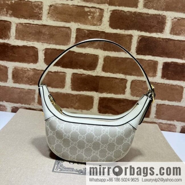 GUCCI Gucci Ophidia series GG mini handbag 658551m glue/beige leather