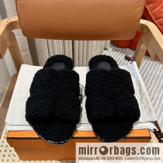 wsxc1697403069800_0-800x800zufzayqvxiu157457_20250705133051.jpg Hermès imported lamb wool lzmir series men\'s sandals