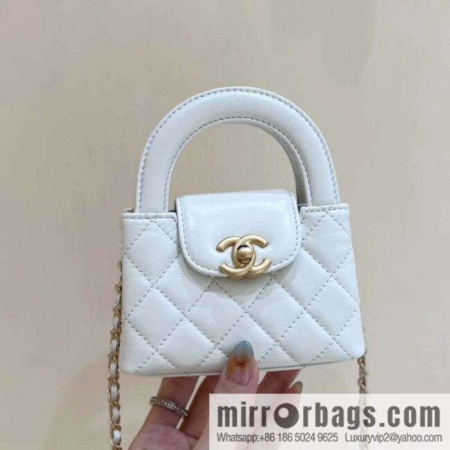 wsxc1697465829605_0-800x800mlo0yfe0f1y42492_20250718024326.jpg CHANEL 23K autumn and winter series mini Kelly bag AP3435 white