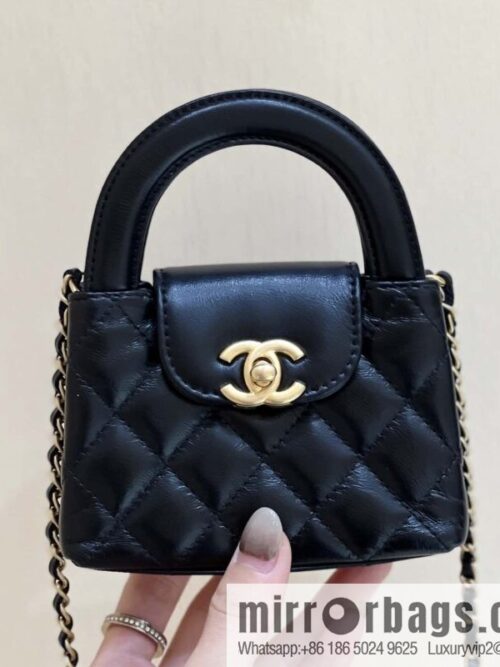 wsxc1697466344214_0-800x800aj13nqxmx2142385_20250718024245.jpg CHANEL 23K autumn and winter series mini Kelly bag AP3435 black