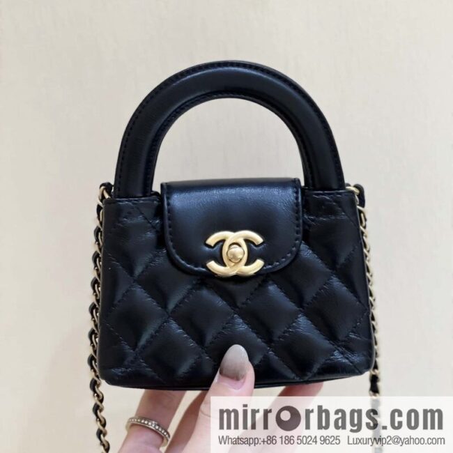 wsxc1697466344214_0-800x800aj13nqxmx2142385_20250718024245.jpg CHANEL 23K autumn and winter series mini Kelly bag AP3435 black