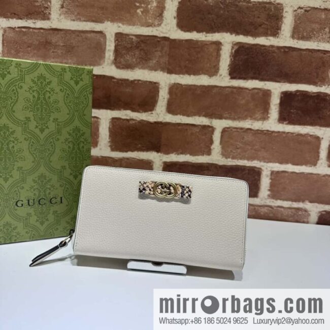 GUCCI Gucci 23 autumn and winter, women\'s wallet 750458 beige