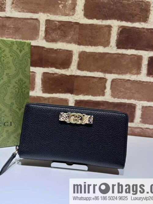 wsxc1697479997599_0-800x800djzgvajf3uh42149_20250718024001.jpg GUCCI Gucci 23 autumn and winter, women\'s wallet 750458 black