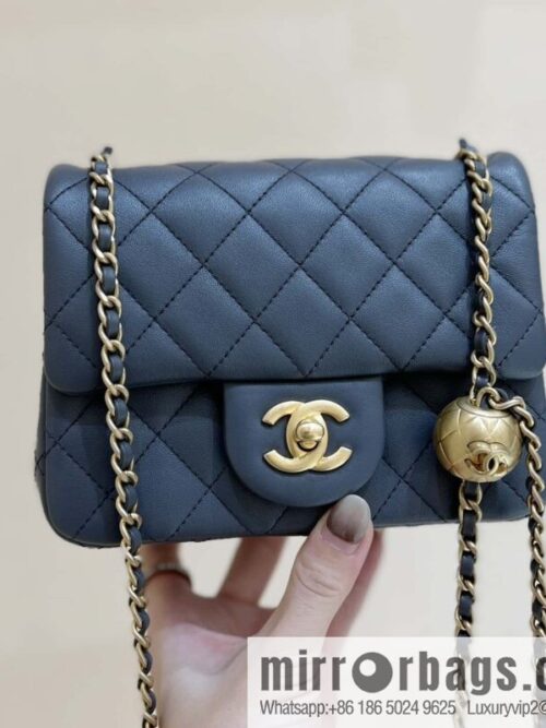 wsxc1697636254361_0-800x800secicvwip3e40761_20250718021816.jpg CHANEL 23K new color, pure original small gold ball, classic cf mini AS1786