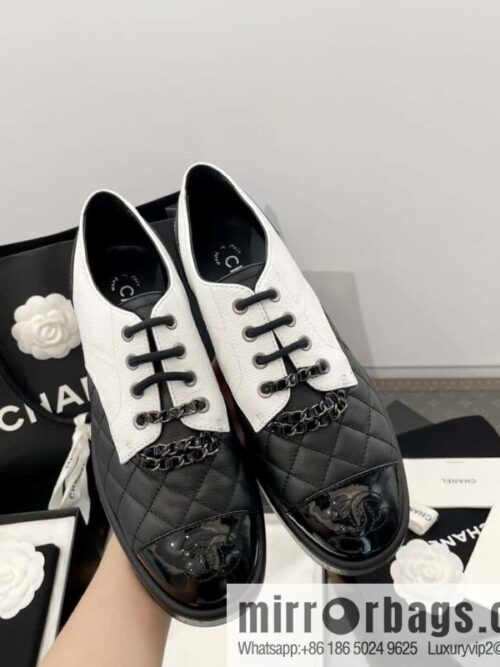 wsxc1697809367949_0-800x8004hqel4g5d5l156983_20250705125727.jpg CHANEL Xiaoxiang black and white panda 🐼 chain ⛓ platform loafers