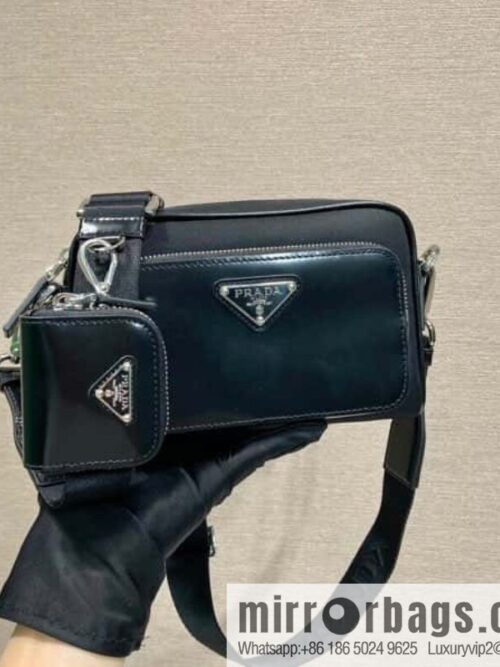 wsxc1697824541286_0-800x800sr3jfgqf0uy40363_20250718021431.jpg PRADA Re-Nylon with glossy leather (fabric) crossbody bag 2VH172