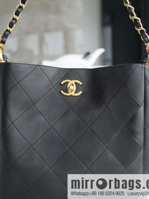 wsxc1698071391188_0-800x800mcp55yii4i039728_20250718020906.jpg CHANEL 23A new HOBO hippie bag AS4210 black