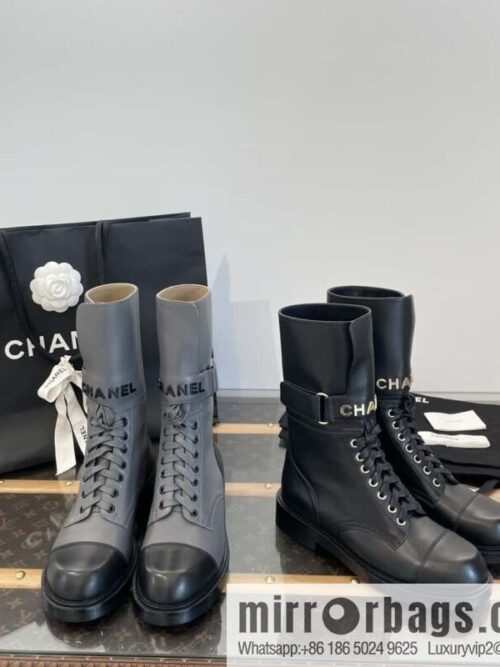 wsxc1698249320813_0-800x800wqjrsnuxrfr151679_20250705093406.jpg CHANEL Xiaoxiang Lace-up Kusa Knight Motorcycle Boots