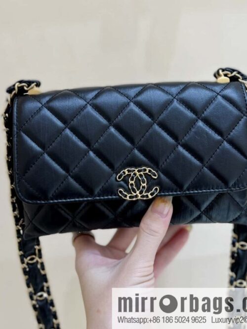 wsxc1698673623096_0-800x800zlgqffbnbib36857_20250716042810.jpg CHANEL 23K autumn and winter series, super hot 19 retro organ bag AP3572 black