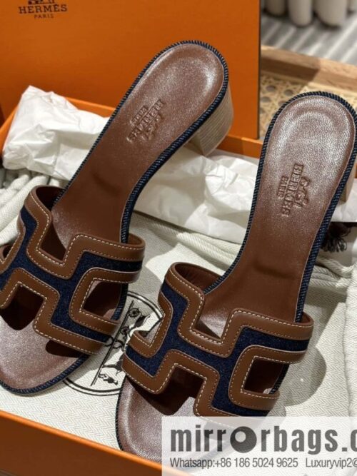 wsxc1698677793502_0-800x800z1jm0igfuoy142795_20250705034659.jpg Hermes, brown denim heels