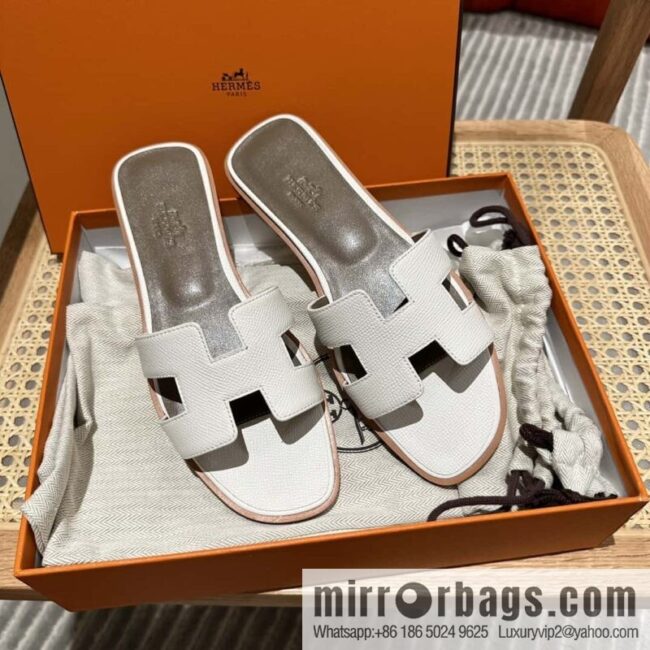 Hermes, classic slippers.