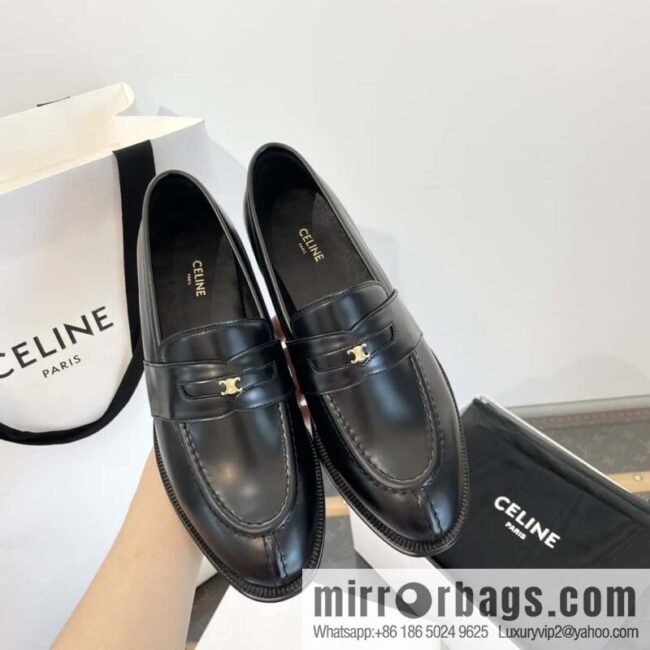 CELINE Small Arc de Triomphe Loafers