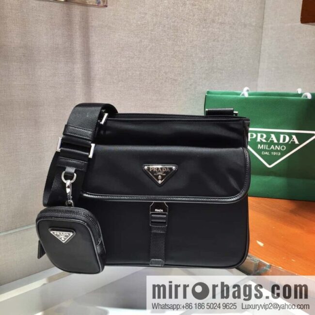 PRADA Prada\'s new three-in-one combination male oblique span bag 2VH110