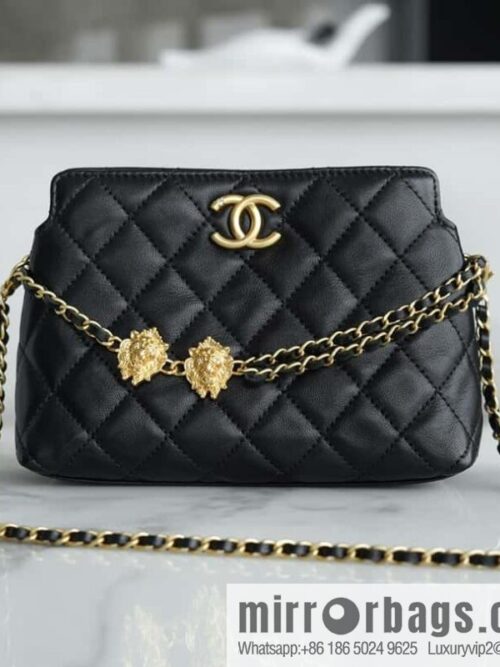 wsxc1699890171370_0-800x800gsvr1xeid1432320_20250716034358.jpg CHANEL 23A Handmade workshop chain strap lion, armpit bag 🦁 AP3429
