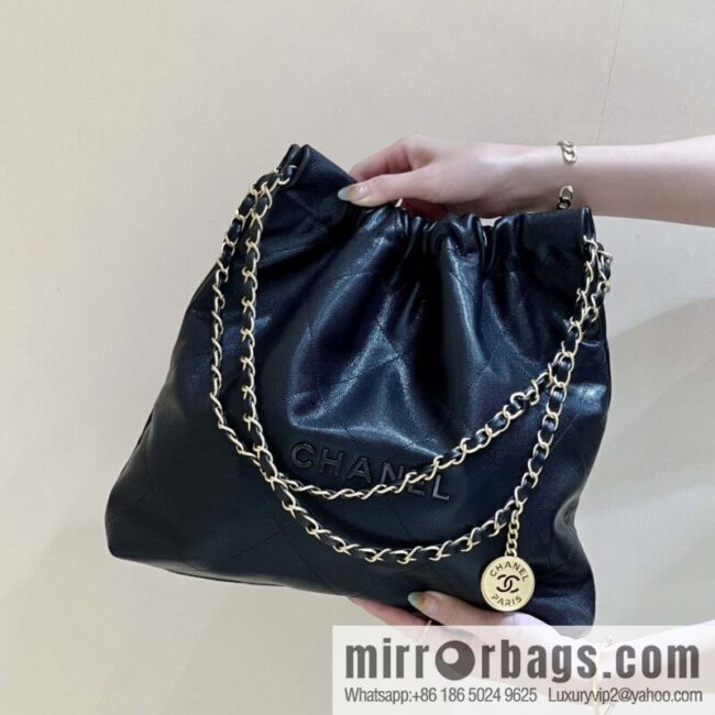 wsxc1699973122901_0-800x800hihri1bkb4g32184_20250716034300.jpg CHANEL black caviar leather with gun color hardware 23k garbage bag AS3261