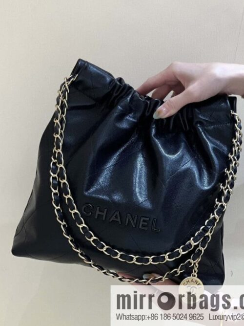 wsxc1699973741574_0-800x8005nhvfjbe50s32152_20250716034246.jpg CHANEL black caviar leather with gun color hardware 23k garbage bag, small AS3260