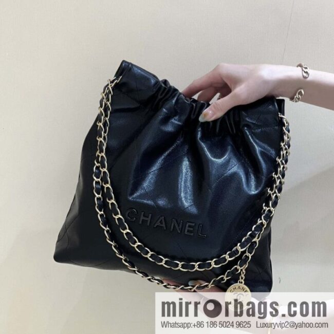 wsxc1699973741574_0-800x8005nhvfjbe50s32152_20250716034246.jpg CHANEL black caviar leather with gun color hardware 23k garbage bag, small AS3260