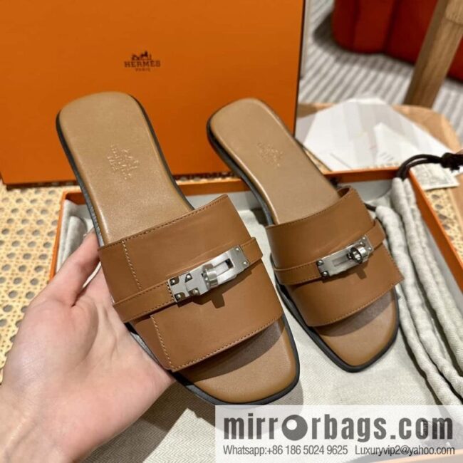 wsxc1700754194598_6-800x800phyfxths5zq133881_20250704204517.jpg Hermès 2023 Latest Kelly Button Slippers
