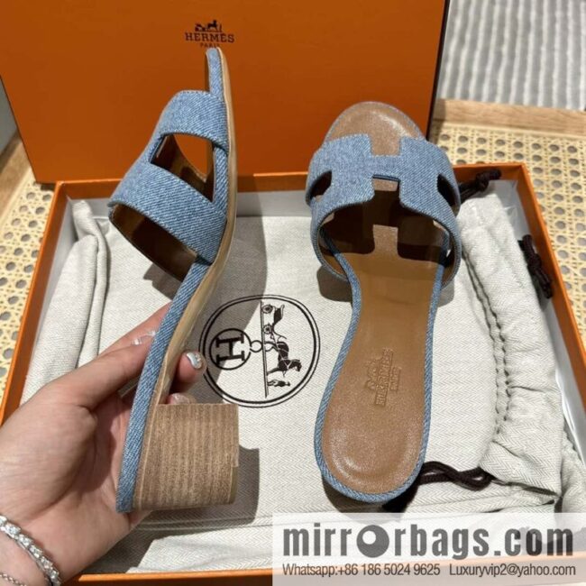 wsxc1701376963923_6-800x800cvkcojb5vfs133246_20250704201110.jpg Hermès 2023 limited edition light blue denim heels