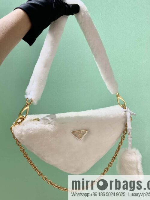 wsxc1701617114162_0-800x80014udtrwpogr25690_20250716024514.jpg PRADA Prada triangle hair bag 🎉 1NQ044 new goat hair