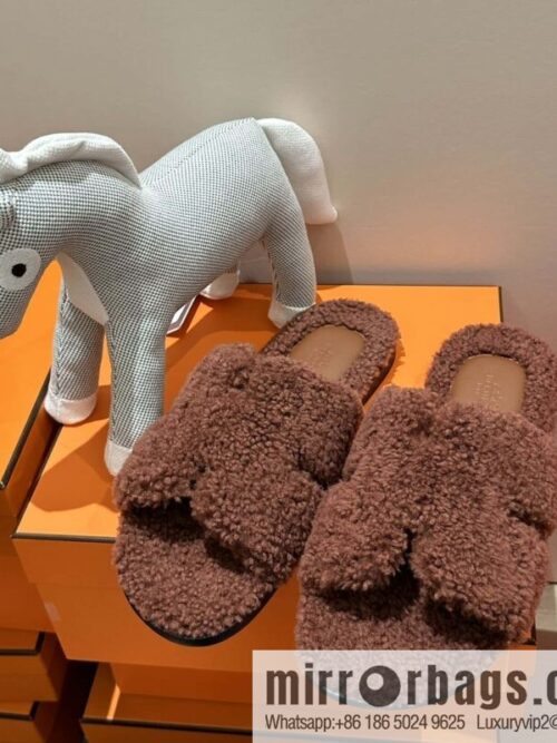 wsxc1701805527426_1-800x800xrb3cc3qm5l128469_20250702204831.jpg Hermès imported lamb wool lzmir series men\'s sandals