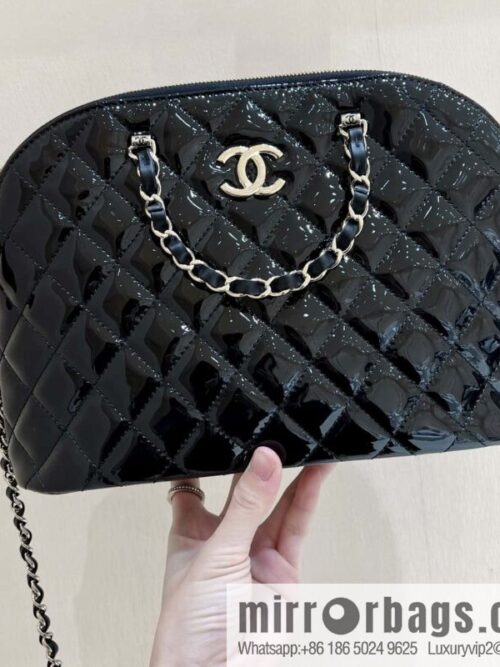 wsxc1702303782875_0-800x800c2lpompjoms24903_20250716023858.jpg CHANEL 23S spring and summer series patent leather shell bag AS3969