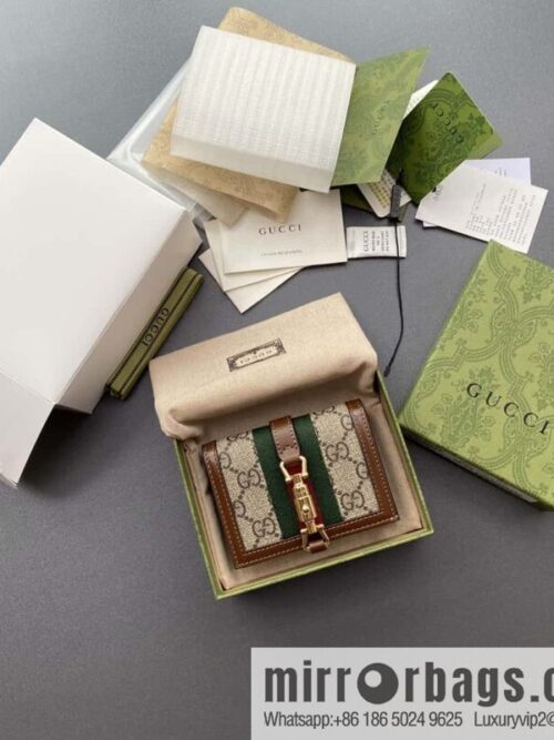 wsxc1702993020537_0-800x8000bdmbl2pb5e21775_20250716021047.jpg GUCCI Jackie 1961 series card holder 645536