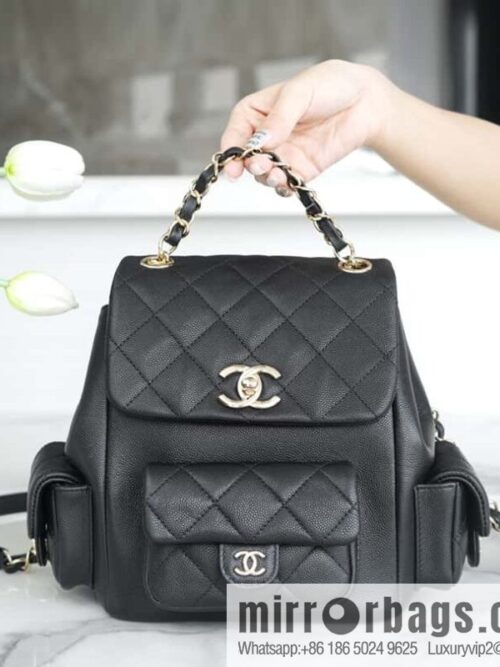 wsxc1703784216405_0-800x800k0tcob54wry17632_20250716013329.jpg CHANEL 23K new, tank Dumas large shoulder backpack AS4398 black
