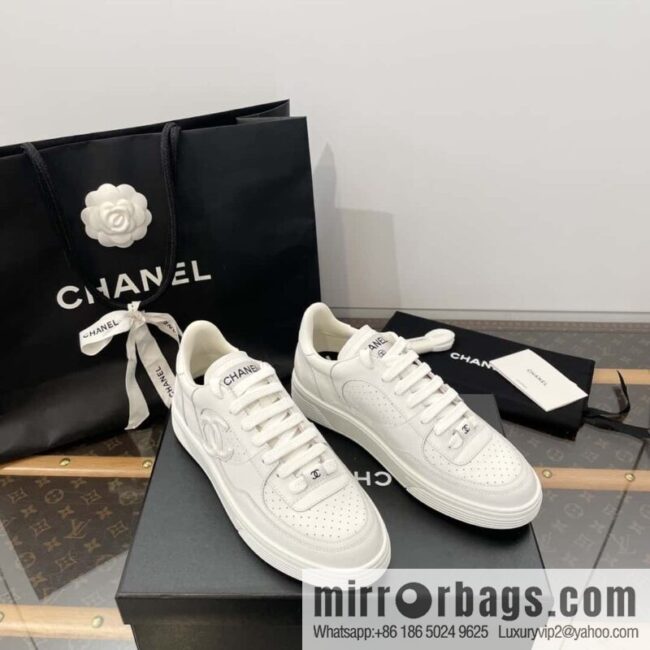 wsxc1703787395908_3-800x800imvdqegcgnn127316_20250702201634.jpg CHANEL Xiaoxiang Air Force One Leisure Sports Little White Shoes G45079