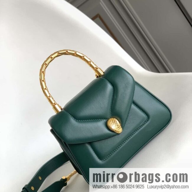 wsxc1704213816265_0-800x800h5uw4t0ignm16938_20250716012724.jpg BVLGARI Bulgari SERPENTI REVERSE Small tote bag 292128 green 20CM