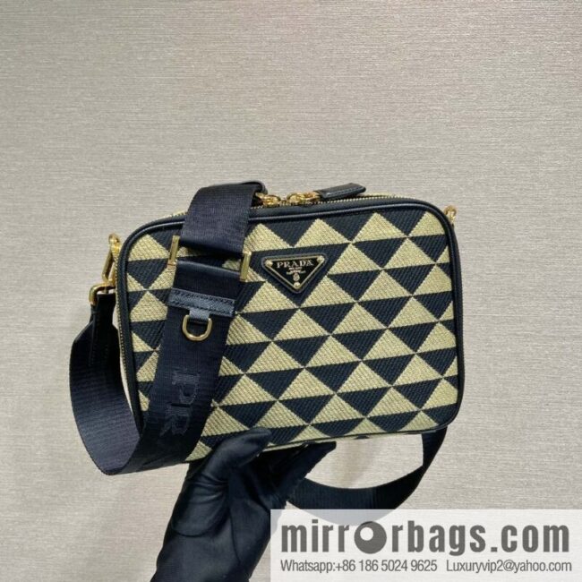 PRADA embroidery fabric messenger bag 🎉 2VH069
