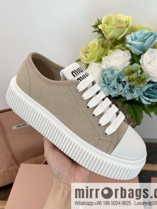wsxc1704732057970_0-800x800iyuwmfydvwo123711_20250702174928.jpg MIUMIU Miu Miu spring summer canvas platform sports cookie shoes