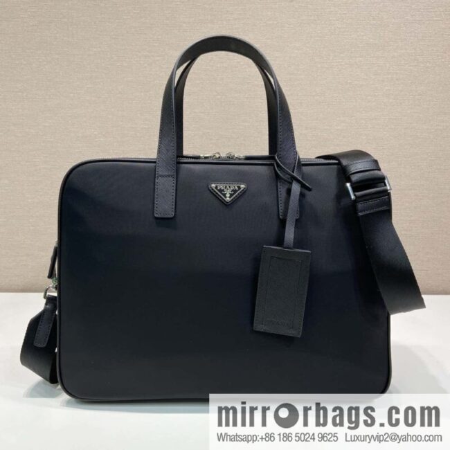 PRADA new briefcase 🎉 new 2VE005 triangle standard